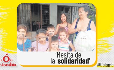 Diferentes familias del sector de Guaimaral son atendidas por sus mismos vecinos, que al ver sus necesidades, realizan actividades y crean enlaces para no dejarlos desatendidos. Cortesía