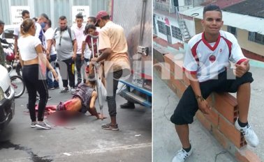 La herida dejó sin vida al venezolano. Sus amigos y conocidos aseguraron que era un joven trabajador. Cortesía