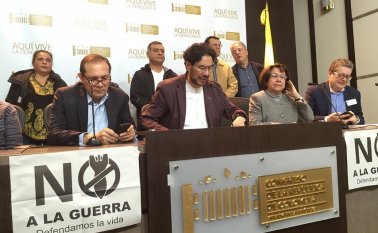 Expresaron su rechazo al reporte que entregó el Gobierno Nacional. Colprensa.