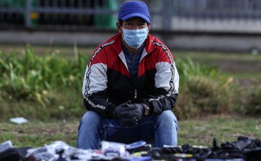 Comercio en cuarentena. Colprensa