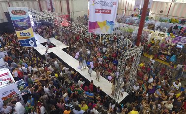 Pasarelas de moda como las que se  montaron para la feria empresarial de La Opinión, Expo de  Todo, dejaron de abrirse a raíz de la declaratoria de pandemia por el nuevo coronavirus. Archivo / La Opinión
