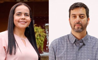 Aura Estela Padilla y Bolmar Josué  Blanco Sánchez. Cortesía