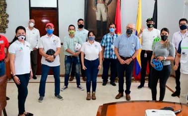 La alcaldía dijo que este será un espacio para el fomento de la movilidad sostenible. Cortesía para La Opinión