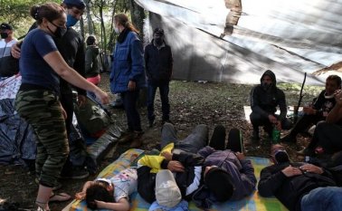 Desde que empezó la pandemia se ha transportado más de 74 mil venezolanos hacia su territorio. Colprensa.