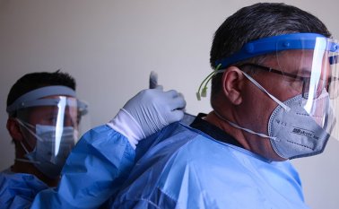 El sector salud representa la primera línea en la lucha contra el COVID-19. Colprensa
