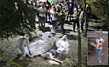 Dos impactos de bala, uno de estos en el cuello, acabaron con la vida de Totoy, quien recientemente cumplió la mayoría de edad.  Cristian Herrera