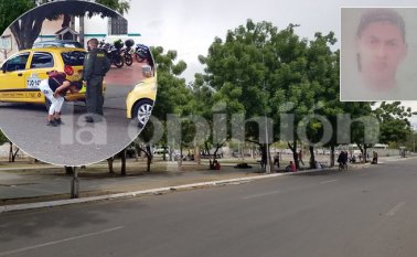 El caso se presentó en la avenida 7 entre calles 7 y 8 del barrio Latino. La mujer se enteró de la muerte de su pareja en el centro asistencial. Cristian Herrera