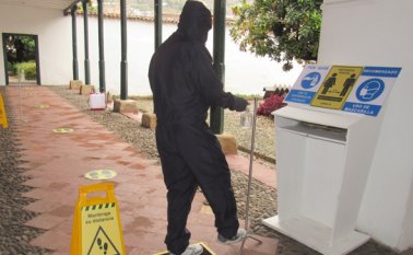 El Museo de Arte Moderno se prepara para dar apertura a las instalaciones. Roberto Ospino