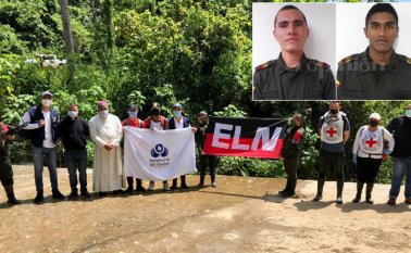 La Defensoría del Pueblo, el Comité Internacional de la Cruz Roja (CICR) y la Iglesia Católica participaron en el proceso de liberación. Defensoría del Pueblo