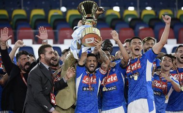 Campeón de la Copa Italiana 2020. AFP