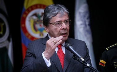 Ministro de Defensa, Carlos Holmes Trujillo. Colprensa