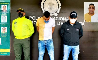 El capturado responde al nombre de Deivi Antonio Herrera Mata, de 34 años. Policía Nacional
