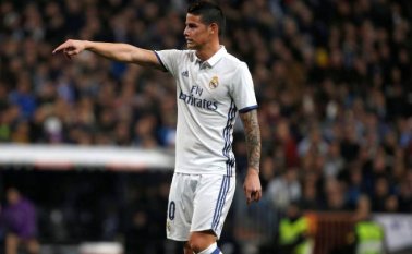 James Rodríguez en el Real Madrid. Real Madrid