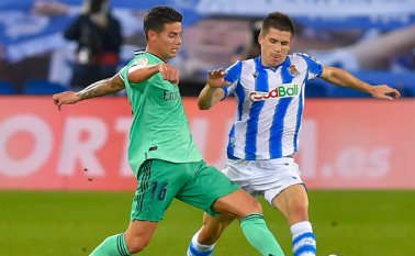 James Rodríguez fue titular con el equipo luego de ocho meses. AFP