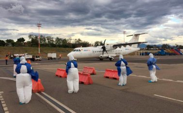 En el aeropuerto Camilo Daza se vienen haciendo vuelos de carácter humanitario para venezolanos que buscaban retornar a su país. Sin embargo, preparan los protocolos para reactivar los vuelos comerciales. Aeropuertos de Oriente