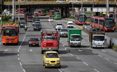 Hubo también una reducción del 25% en las matrículas de motocicletas. Colprensa.