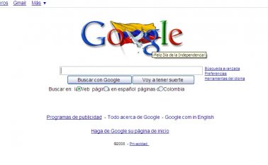 Plataforma de Google. Colprensa