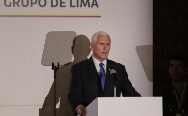 Vicepresidente de Estados Unidos, Mike Pence. Colprensa