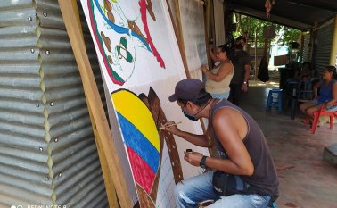 Se realizó cumpliendo con los protocolos de bioseguridad y solo contando con la asistencia de diez personas. Colprensa.