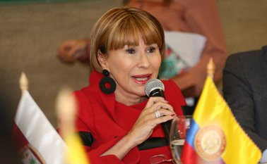Alicia Arango, Ministra de Trabajo. Colprensa