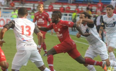 La primera promoción jugada por el rojinegro fue en el 2012, y derrotó al América con un marcador global de 5-3. Archivo La Opinión
