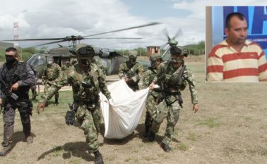 Freddy Cortés Buriticá fue abatido en una operación militar llevada a cabo en Herrán por unidades del Ejército. Ejército Nacional
