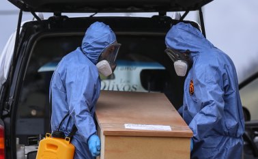 Protocolo para funerales. Colprensa