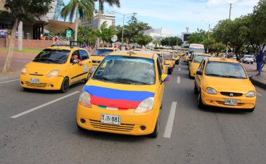 La movilización arrancó desde El Malecón. Mario Caicedo