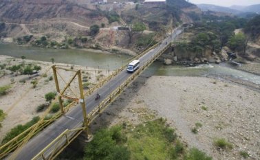 La inversión en el nuevo puente será de 23 mil millones de pesos. Archivo