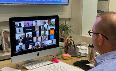 Desde abril, el congreso empezó a sesionar de manera virtual, en medio de una amplia discusión por la validez de esta forma de trabajo. Archivo / La Opinión