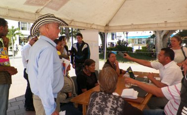 La Unidad de Víctimas estructura proyectos con la población desplazada que se acoge al plan retorno. Cortesía