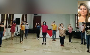 Con 41 socios fundadores se conformó la Unión de Trabajadores de la Cámara de Comercio de Cúcuta, informó su presidenta, Johana Patricia Cadena Ardila. Cortesía