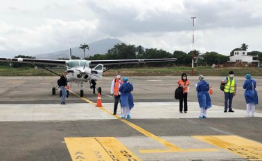 El aeropuerto internacional Camilo Daza es el primer terminal aéreo del país autorizado para operar rutas de vuelos piloto. Los destinos serían los aeropuertos ubicados en Arauca, Lebrija y Rionegro. Archivo