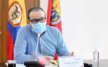 El gobernador Silvano Serrano confía en que con las medidas que empezaron a regir hoy se regrese a la normalidad en el departamento en la lucha contra la COVID-19. Mario Caicedo