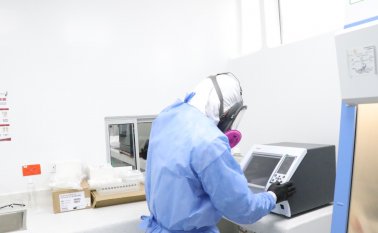 Laboratorio de pruebas de la Universidad de Pamplona. Cortesía