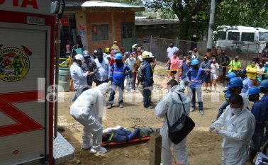 El hecho ocurrió este miér hacia las 10 de la mañana. Laura Serrano