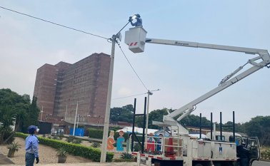 Recorridos rutinarios de operación y mantenimiento de las luminarias. Cortesía