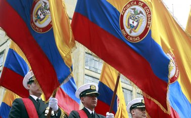 La bandera de Colombia es uno de los símbolos patrios. Colprensa