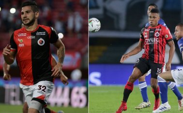 Mancilla (derecha) partió para Argentina junto a Matías Pérez y Agudelo (izquierda) tras un pedido de Sebastián ‘El Gallego’ Méndez, asistente de Maradona. Archivo