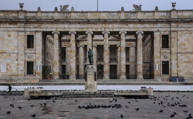 Plaza de Bolivar. Colprensa