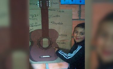 Los niños campesinos empezaron los procesos de lectura e iniciación musical con el proyecto Lectura de Saberes Campesinos. Cortesía