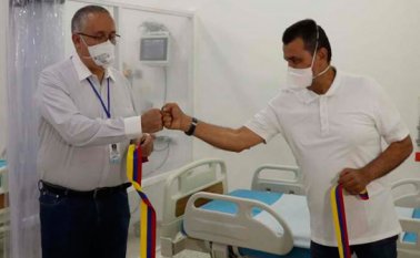El hospital regional Emiro Quintero Cañizares de Ocaña se prepara para afrontar el coronavirus. Cortesía para La Opinión