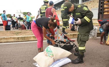 Norte de Santander no ha adoptado “prohibiciones territoriales” hacia la población migrante, se trata de disposiciones logísticas para dar orden al flujo de migrantes que transitan por el departamento. Cortesía