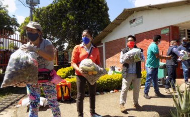 El 54.2% de los hogares colombianos no está en condiciones de acceder a alimentos suficientes. Colprensa