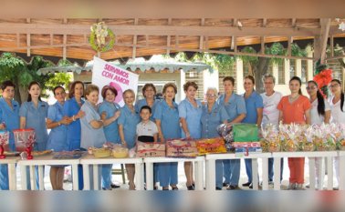 El voluntariado se dedica a organizar diferentes eventos para recaudar fondos para la Liga contra el cáncer que lleva medio siglo prestando el servicio. Cortesía