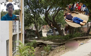 En este punto estaban reunidos  los amigos cuando fueron abordados por los sujetos que los atacaron a bala. El cuerpo del venezolano quedó tendido sin vida. A su lado, el herido. Alfredo Estévez