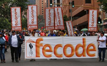 El gremio de maestros se declaró en desobediencia civil. Colprensa