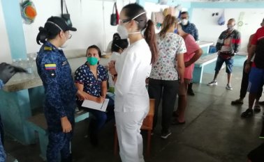 Una docena de casos positivos fueron reportados en el Centro Penitenciario de Mediana Seguridad en el municipio de Ocaña. Cortesía