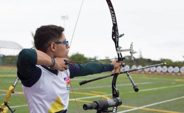 La intensión de hacer estos cursos es la de dar a conocer el tiro con arco en el departamento, según dijo Mauricio Vásquez, presidente de la Liga. Archivo