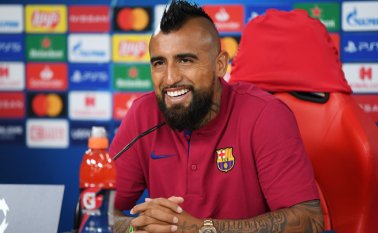 Vidal había dicho que el Bayern debía tener cuidado porque el Barça "no era un equipo de la Bundesliga", sino que era "el mejor club del mundo". AFP
